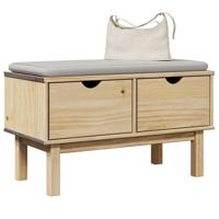 Gangbankje OTTA 80x40x45 cm massief grenenhout Gangbankje OTTA 80x40x45 cm massief grenenhout