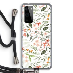 Sweet little flowers: OnePlus 9 Pro Transparant Hoesje met koord
