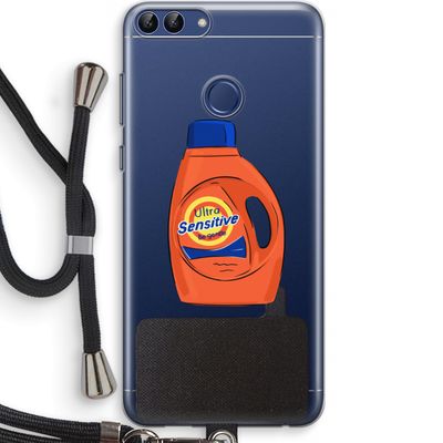 Ultra Sensitive: Huawei P Smart (2018) Transparant Hoesje met koord