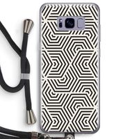 Magic pattern: Samsung Galaxy S8 Plus Transparant Hoesje met koord