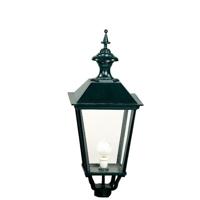 KS Verlichting Vierkante lantaarn lampBergeijk K6C nostalgie - zwart - 1420