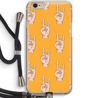 Rock: iPhone 6 / 6S Transparant Hoesje met koord