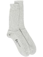 Suicoke chaussettes à logo imprimé - Blanc