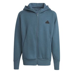 adidas Hoodie Z.N.E. Full Zip - Blauw Kids