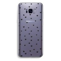 Kleine kattenkopjes: Samsung Galaxy S8 Plus Transparant Hoesje