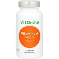VitOrtho Vitamine A 4000IE 120 Vegetarische capsules