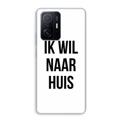 Ik wil naar huis: Xiaomi 11T Pro Transparant Hoesje