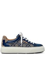 Tory Burch baskets T Monogram Ladybug - Bleu