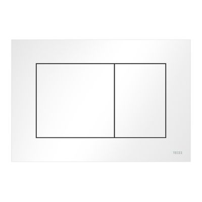 Bedieningsplaat Toilet TECE Now Kunststof Glans Wit