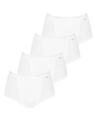 Sloggi 4-pack Control Maxi - corrigerende dames slip - Voordeelverpakking - Multipack - Aanbieding