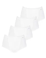 Sloggi 4-pack Control Maxi - corrigerende dames slip - Voordeelverpakking - Multipack - Aanbieding