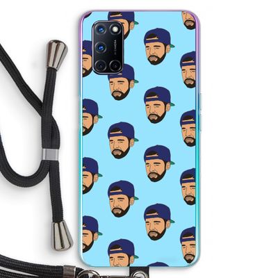 Drake Away: Oppo A72 Transparant Hoesje met koord