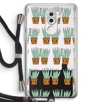 Sansevieria: Honor 6X Transparant Hoesje met koord