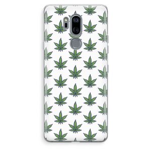 Weed: LG G7 Thinq Transparant Hoesje