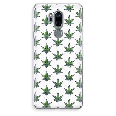 Weed: LG G7 Thinq Transparant Hoesje
