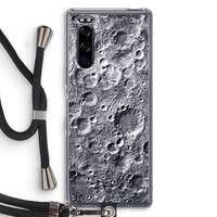 Maanlandschap: Sony Xperia 5 Transparant Hoesje met koord
