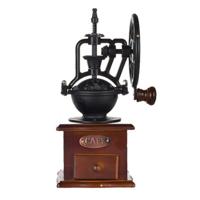 Handleiding koffiemolen antieke gietijzeren hand crank koffie machine