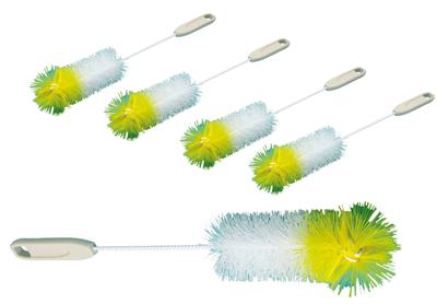 Flessenborstel 1/2L 35x5cm zak a 10st Flessenborstel 1/2L 35x5cm zak a 10st