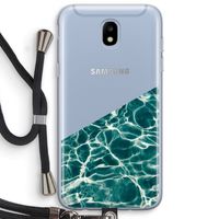 Weerkaatsing water: Samsung Galaxy J5 (2017) Transparant Hoesje met koord