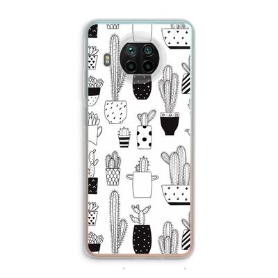 Cactusmotief: Xiaomi Mi 10T Lite 5G Transparant Hoesje