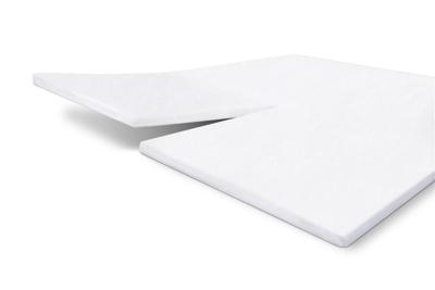 Walra Molton Splittopper Cotton Cover Wit-160 x 200/210 cm