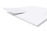 Walra Molton Splittopper Cotton Cover Wit-160 x 200/210 cm