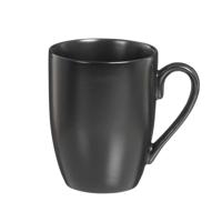 Set van 6 kopjes Caison Yumei Zwart Porselein 350 ml 6 Stuks