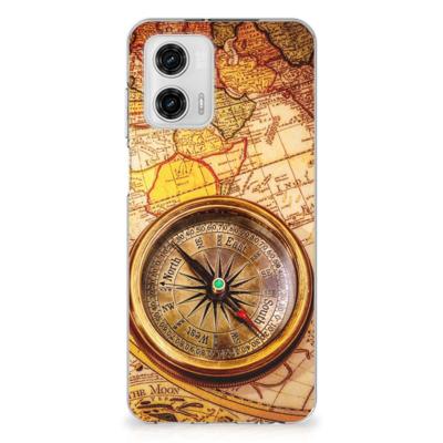 Motorola Moto G73 | Silliconen Back Cover | Kompas