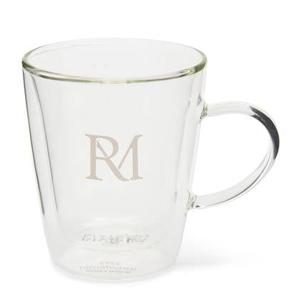 Riviera Maison - RM Double Wall Monogram Glass M - Transparant