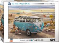The Love & Hope VW Bus - Greg Giordano Puzzel 1000 Stukjes - thumbnail
