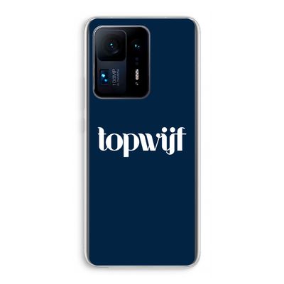 Topwijf Navy: Xiaomi Mi Mix 4 Transparant Hoesje