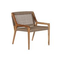 Armstoel Home ESPRIT Bruin Teakboom Synthetische vezel 65 X 62 X 72 CM