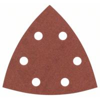 Bosch Accessories 2607017110 Deltaschuurpapier Met klittenband, Geperforeerd Korrelgrootte (num) 240 Hoekmaat 93 mm 25 stuk(s)