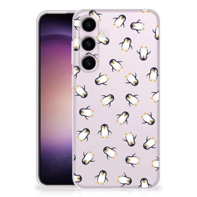 TPU bumper voor Samsung Galaxy S24 Pinguïn TPU bumper voor Samsung Galaxy S24 Pinguïn