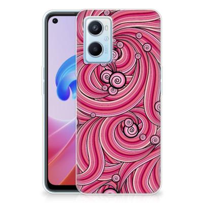 OPPO A96 | OPPO A76 | Hoesje maken | Swirl Pink