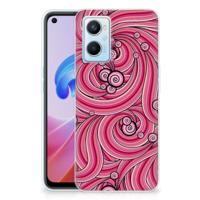 OPPO A96 | OPPO A76 | Hoesje maken | Swirl Pink