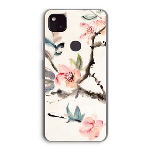 Japanse bloemen: Google Pixel 4a 5G Transparant Hoesje