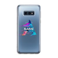 Abstract Spectrum: Samsung Galaxy S10e Transparant Hoesje