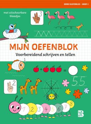 Mijn oefenblok: Voorbereidend schrijven en tellen (Paperback)