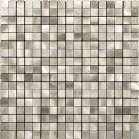 Zelfklevende Mozaïek Tegel - Afimera Mini Blokjes - Geborsteld Goud - 265x265x4mm Zelfklevende Mozaïek Tegel - Afimera Mini Blokjes - Geborsteld Goud - 265x265x4mm