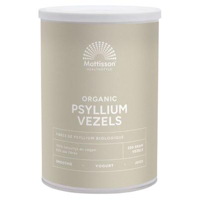 Mattisson Biologische Psyllium vezels, grof (250 gr)
