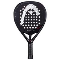 Padel Racket Head Coello Pro 2025 Zwart Koolstofvezel