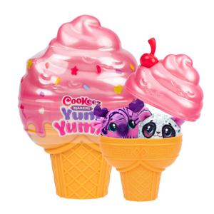 Cookeez Makery Yum Yumz 2-pack pluchen knuffeltjes in een ijsje