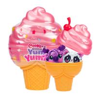 Cookeez Makery Yum Yumz 2-pack pluchen knuffeltjes in een ijsje