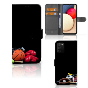 Samsung Galaxy A03s Wallet Case met Pasjes Sports