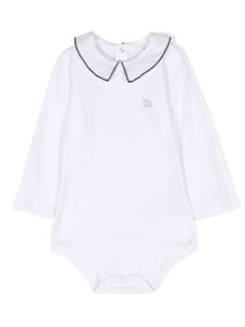 Douuod Kids body à logo imprimé - Blanc