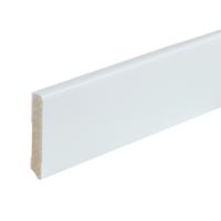 Gelakte plint 90x15 - Berlijn wit RAL 9010
