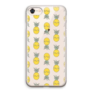 Ananas: iPhone 8 Transparant Hoesje