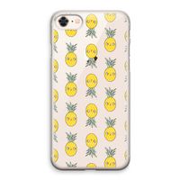 Ananas: iPhone 8 Transparant Hoesje