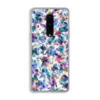Hibiscus Flowers: OnePlus 8 Transparant Hoesje